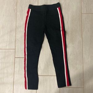 Zara Basic Large Exercise Pants with Stripes